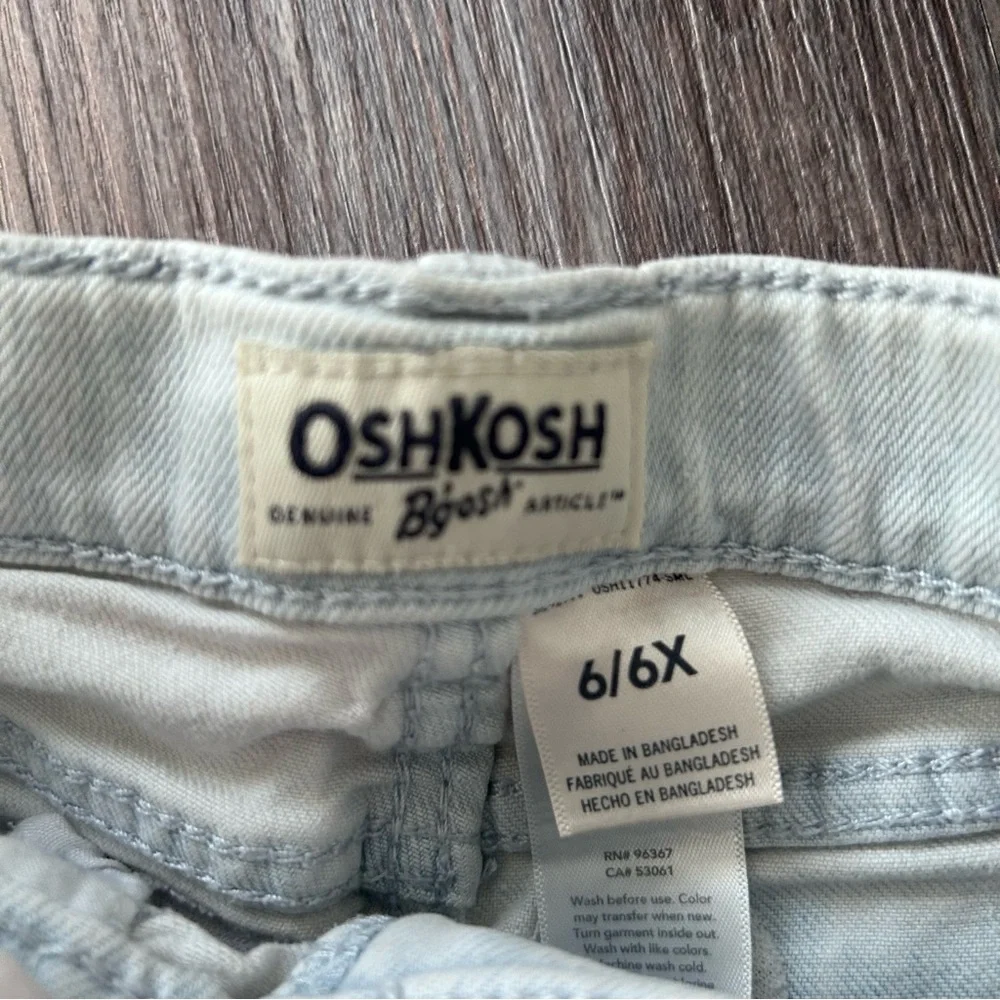 Osh Kosh Girls Jean shorts 6/6X